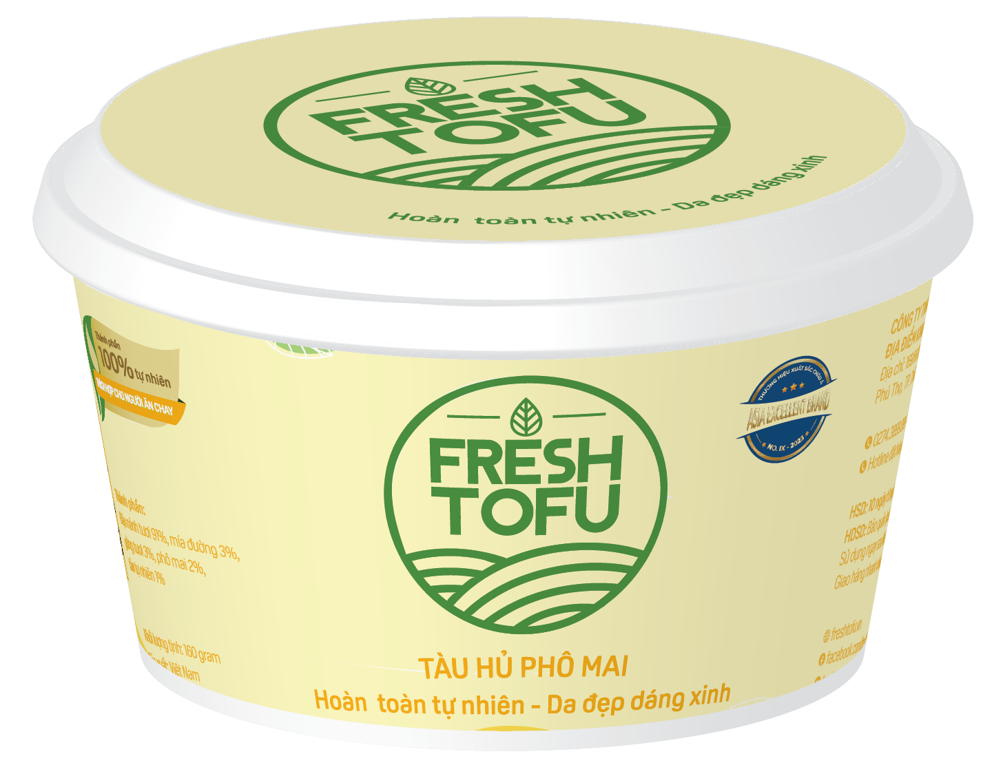 Tàu Hũ Phô Mai 160G