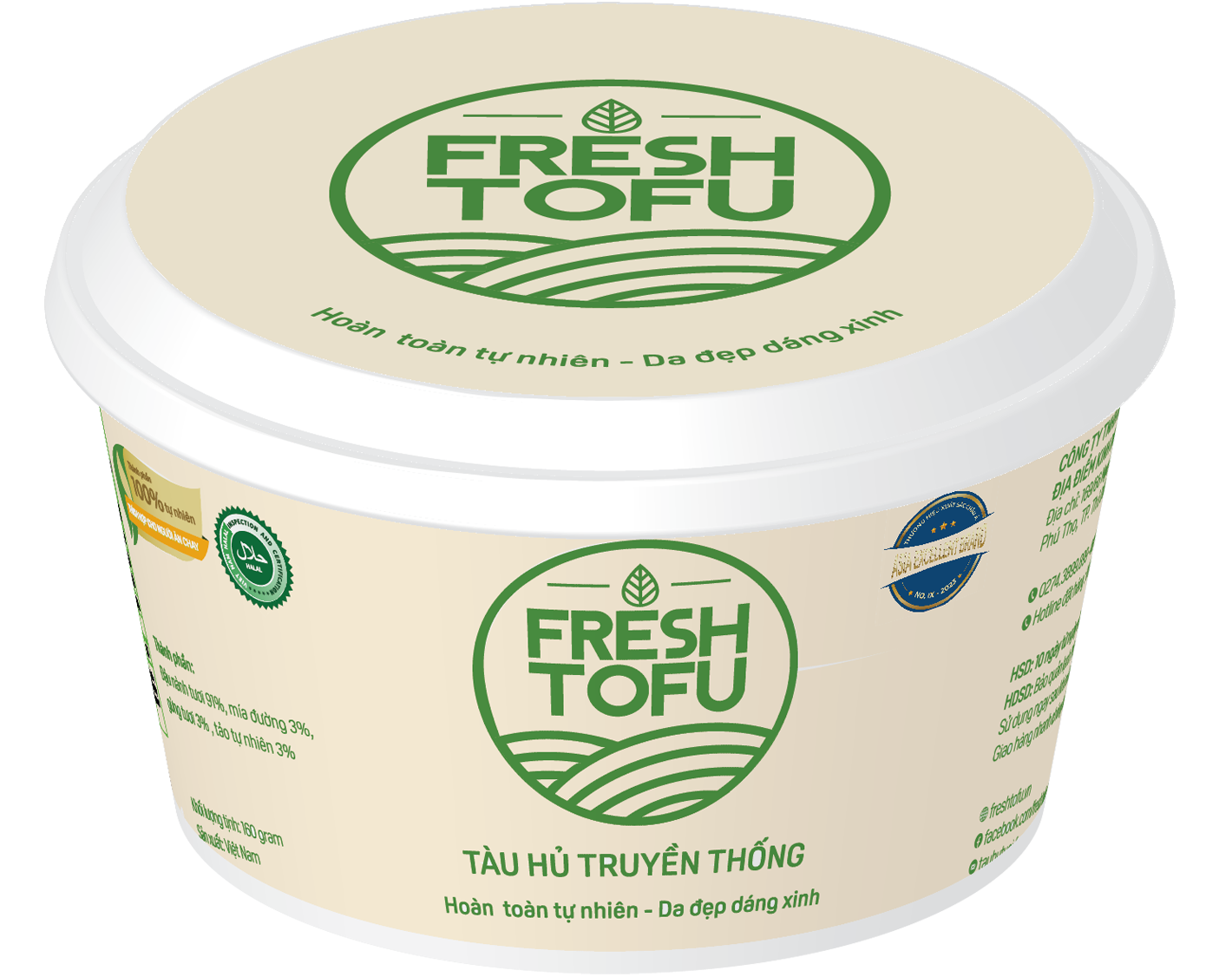 Tàu Hũ Truyền Thống 160G